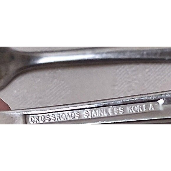 Crossroads Flatware 8 Iced Tea Spoons CKQ1 Pattern - Picture 4 of 4